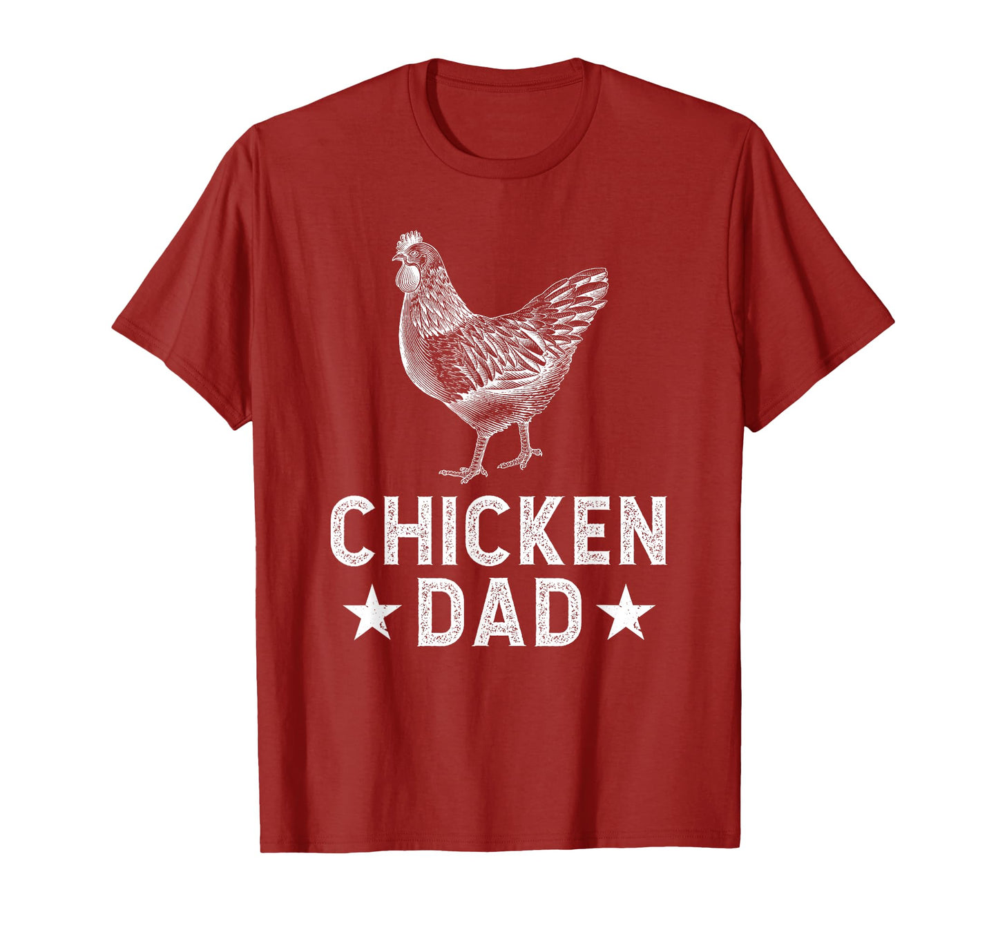 Chicken Dad Chicken Father Chicken Owner Chicken Farmer T-Shirt