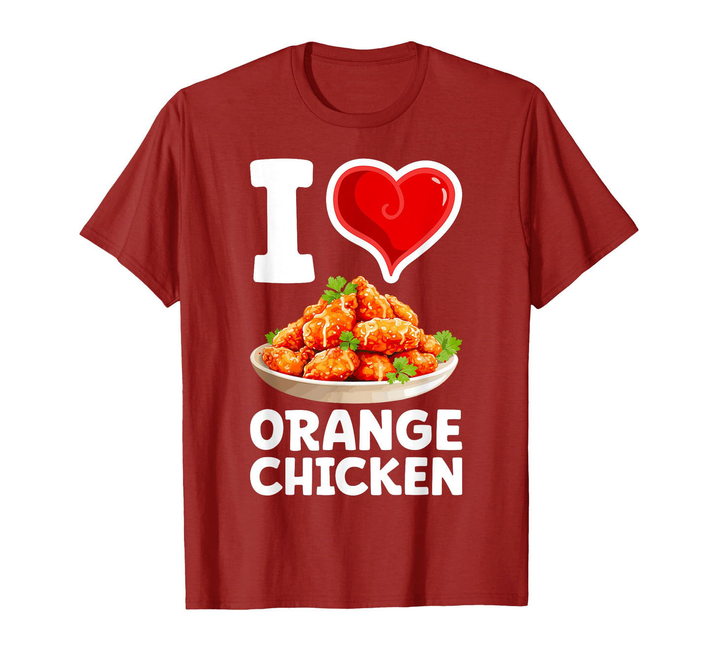 Orange Chicken Chinese Food Asian Favorite T-Shirt