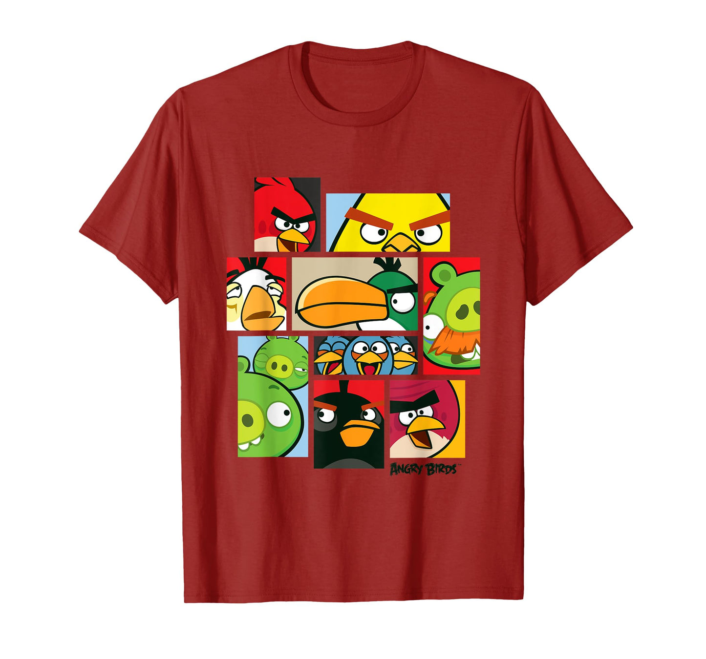 Angry Birds Collage Official Merchandise T-Shirt