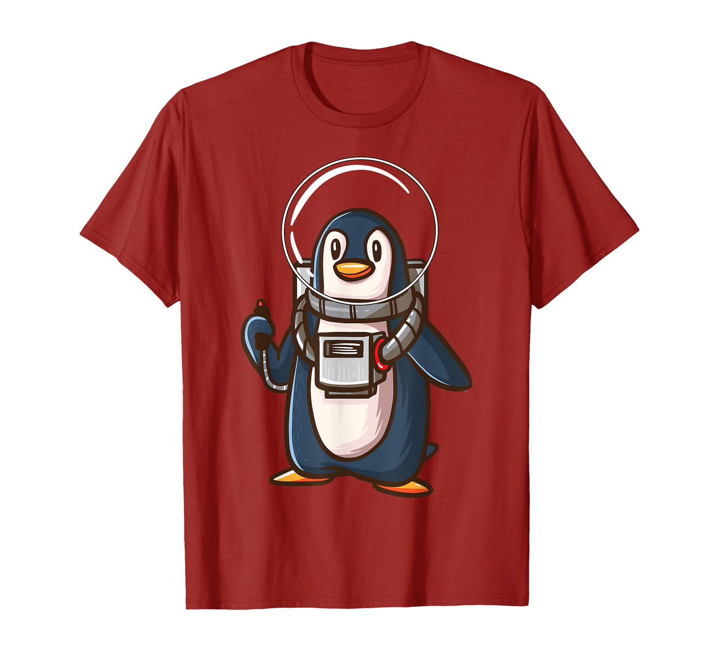 Spaceman Penguin Galaxy Space Astronaut Seabird Gifts T-Shirt