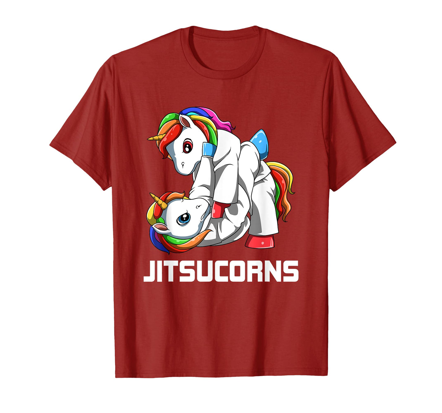 Jitsucorn Unicorn Jiu Jitsu Grappling T-Shirt