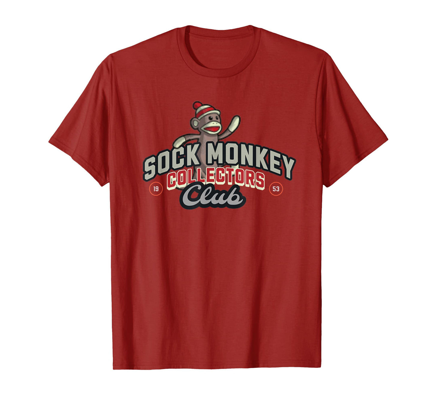 Sock Monkey Collectors Club Est 1953 Sock Monkey T-Shirt