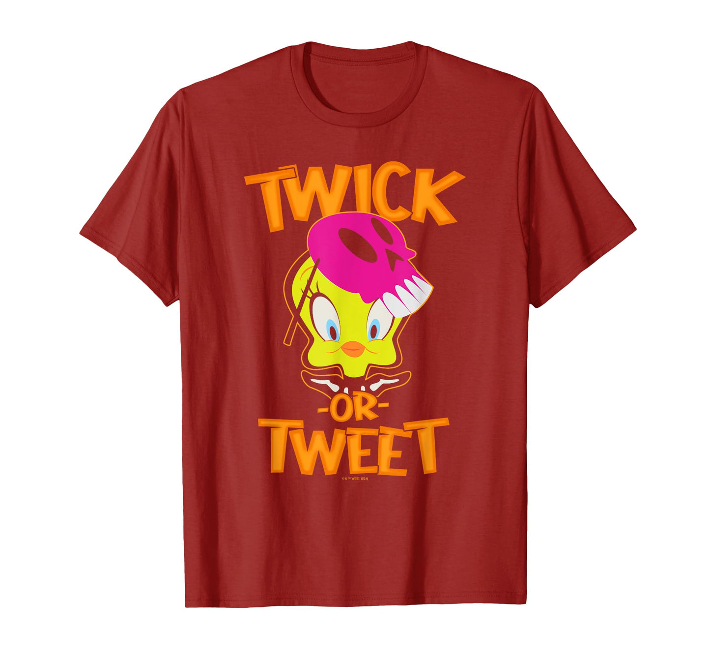 Looney Tunes Halloween Tweety Bird Twick Or Tweet T-Shirt