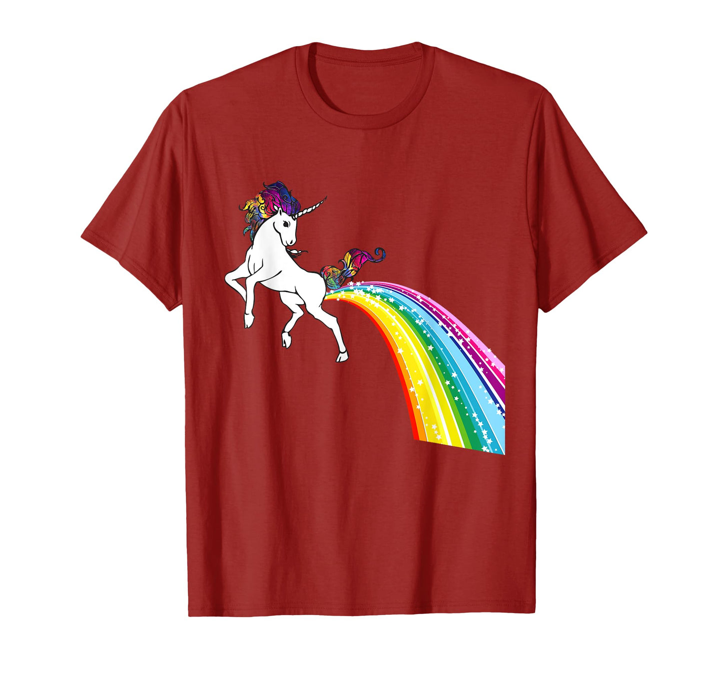 Unicorn Rainbow Poop Shirt - Bottom wiping unicorn T-Shirt