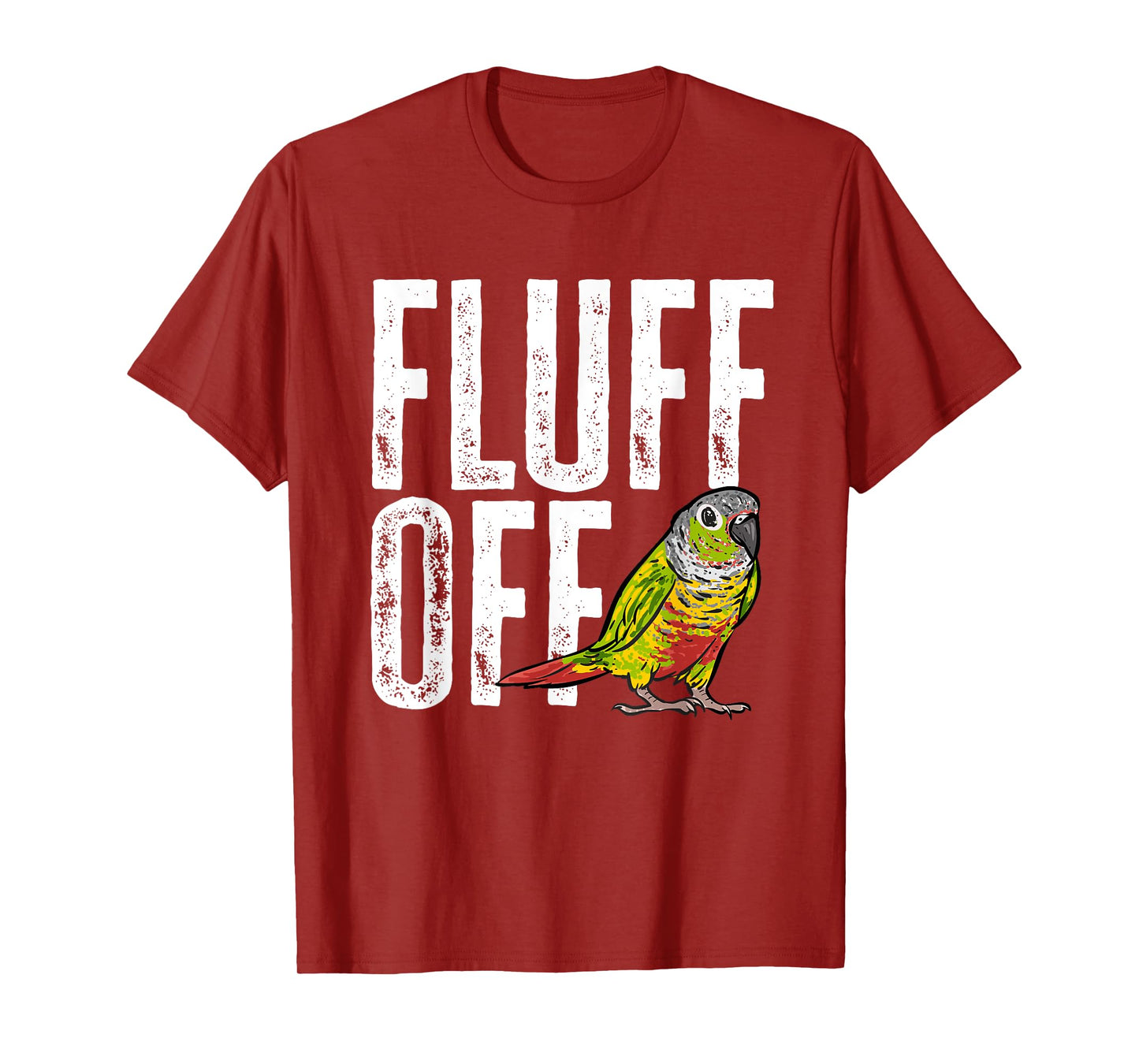 Green Cheek Conure Fluff Off Parrot Bird Conure T-Shirt