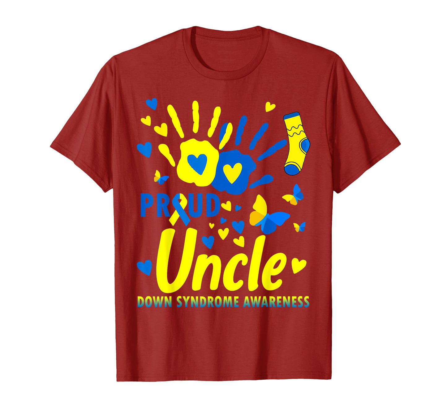 Proud Uncle World Down Syndrome Awareness Day Matching T-Shirt