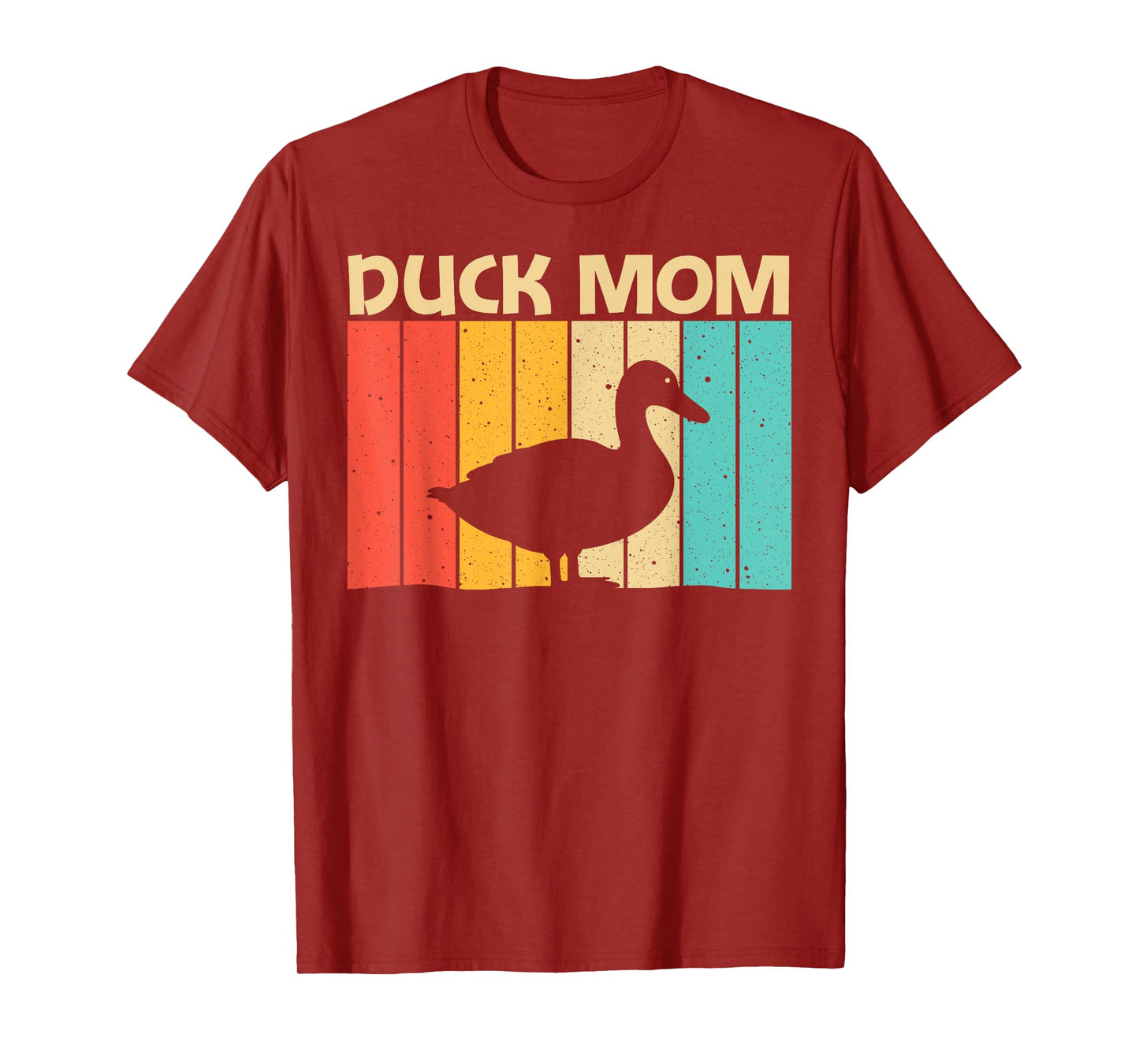 Funny Duck Design For Mom Mother Duck Farmer Hunting Lovers T-Shirt, Black