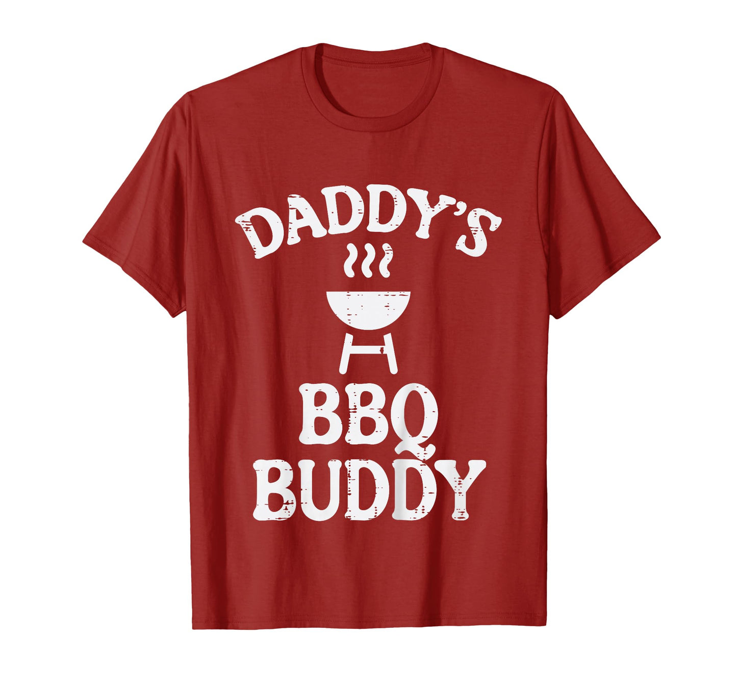 Kids Daddys Bbq Buddy Cute Barbecue Family Match Boys Girls Kids T-Shirt