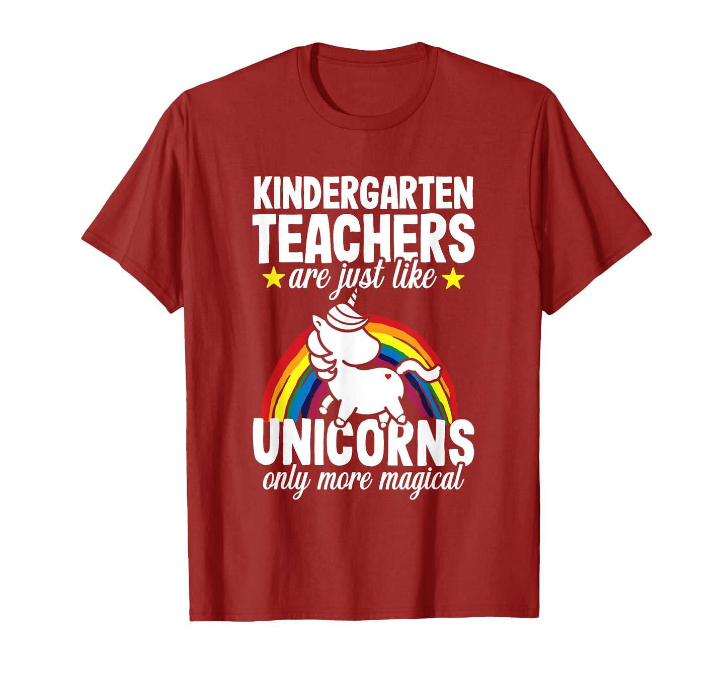Kindergarten Teacher Unicorns Preschool Appreciation Men Women T-Shirt