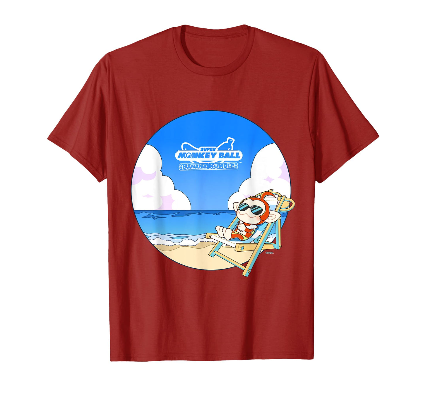 Super Monkey Ball Banana Rumble Palette (Beach) T-Shirt