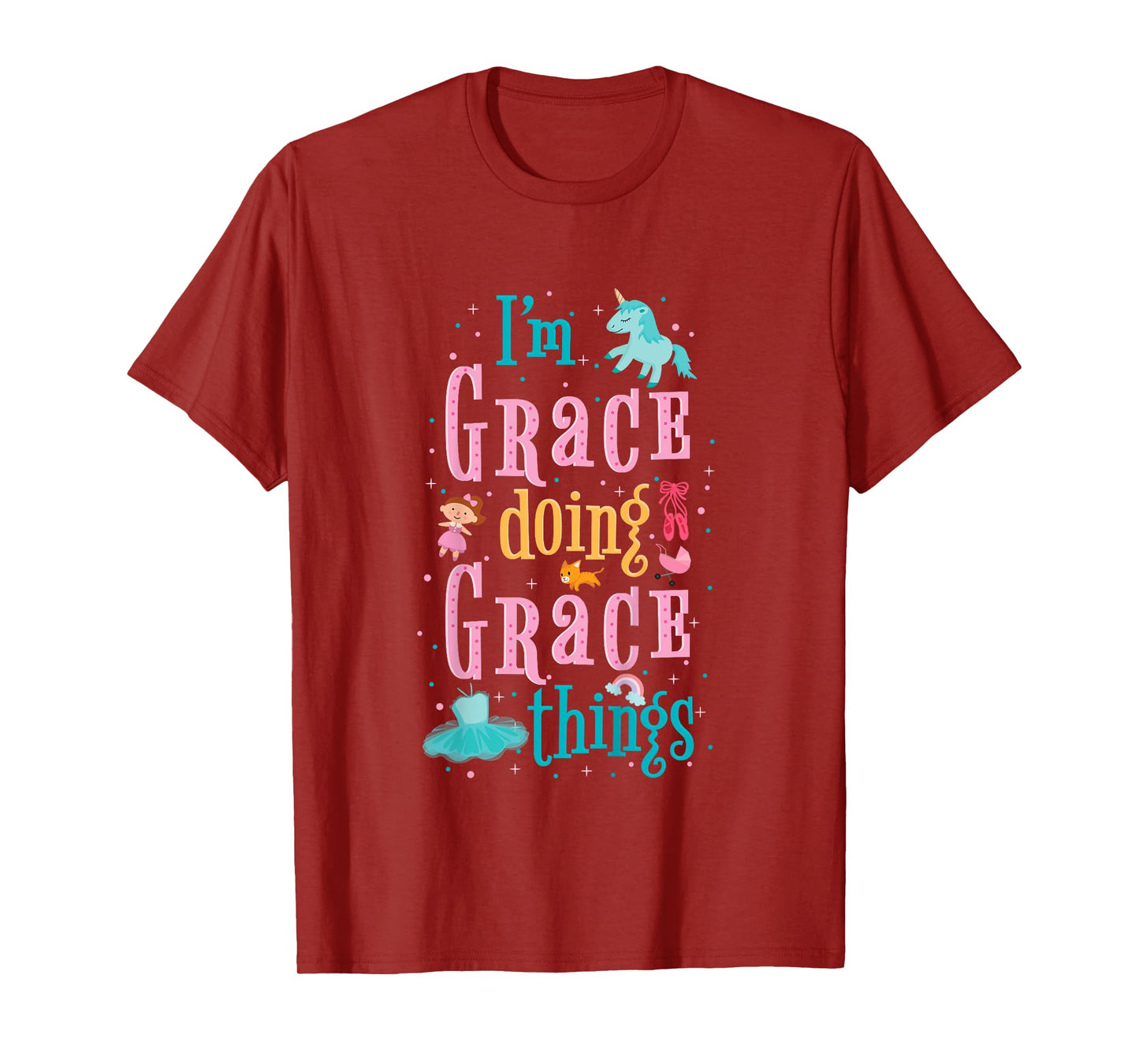 Cute shirt for kids or toddlers named Grace T-Shirt