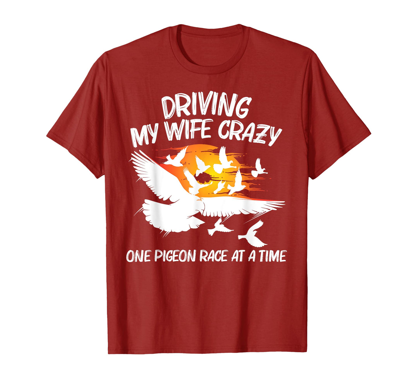 Pigeon Racing Gift For Men Grandpa Homing Pigeon Bird Lovers T-Shirt