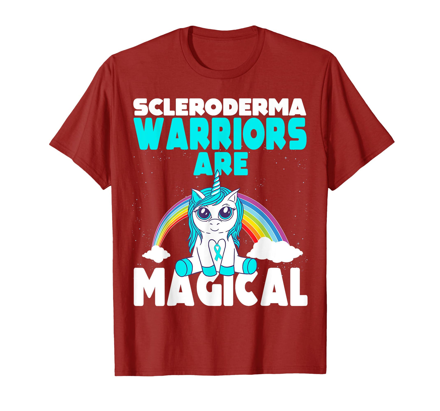 Scleroderma Awareness Disease Warriors are magical Unicorn T-Shirt