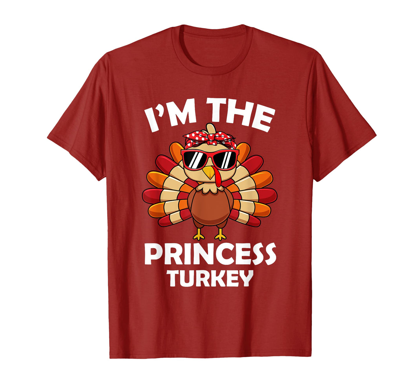 Princess Turkey Family Group Matching Thanksgiving Party T-Shirt