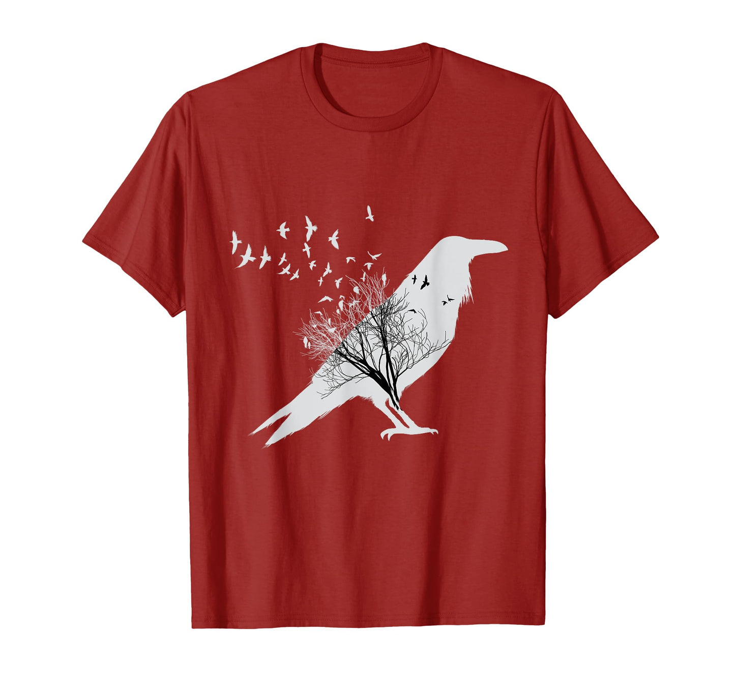 Black Crow Bird T-Shirt