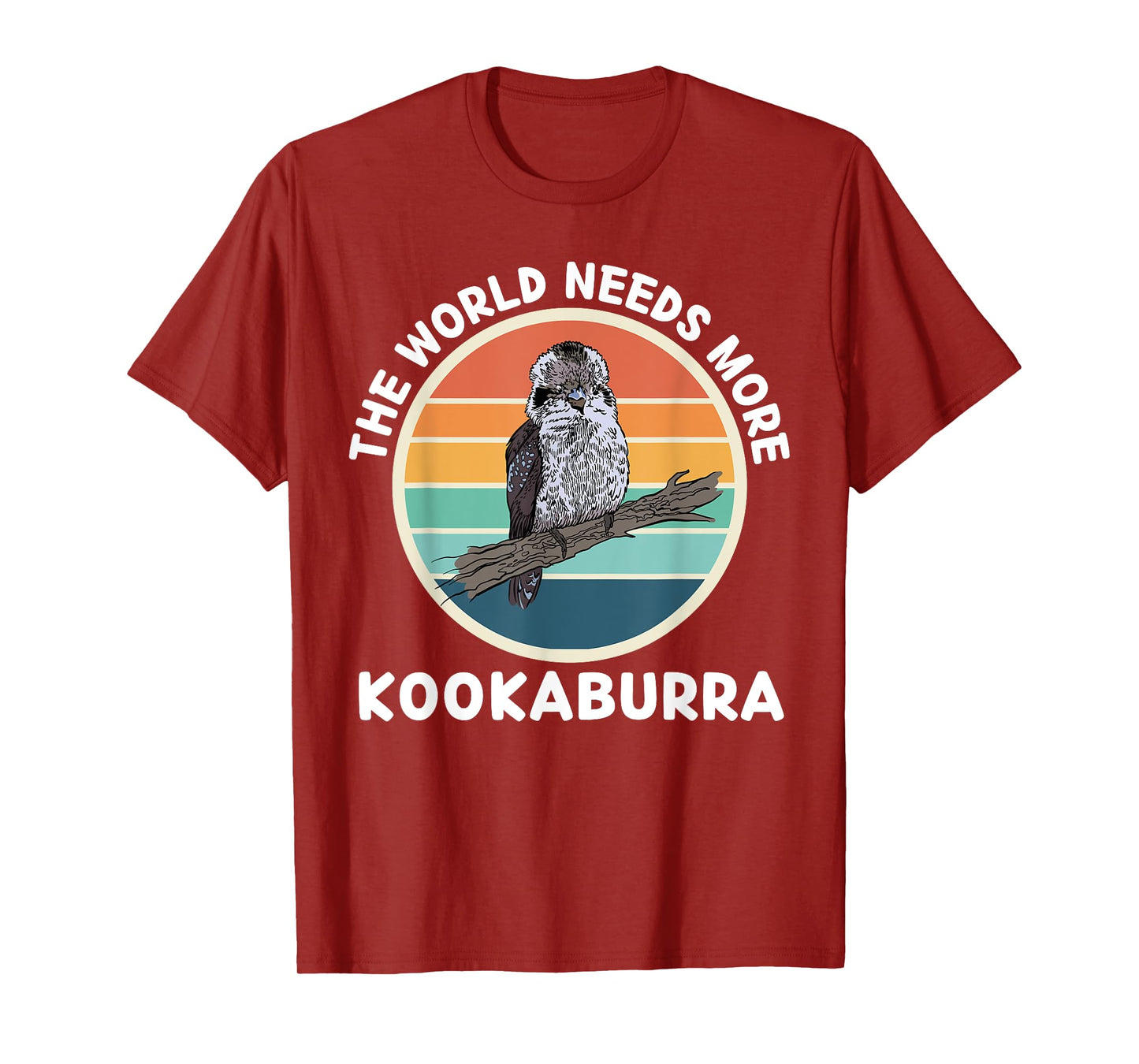 Vintage The World Needs More Kookaburra Bird Lover T-Shirt