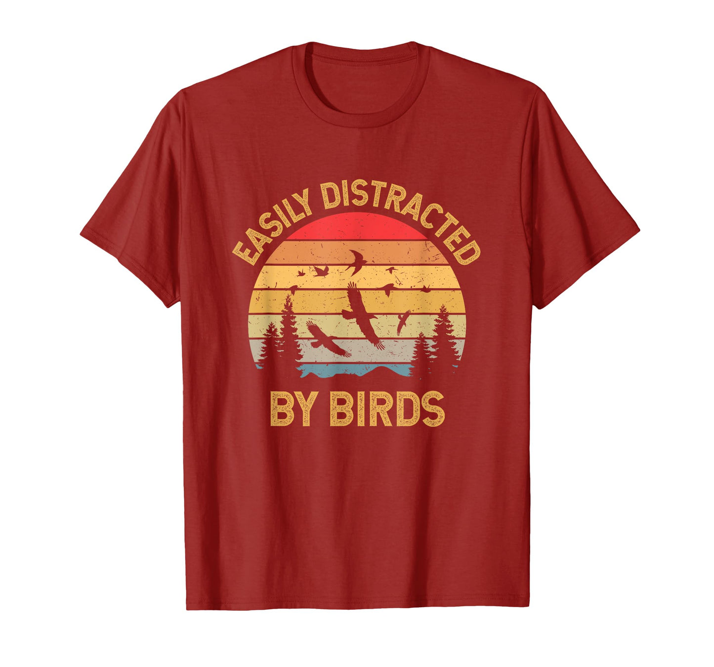 Easily Distracted By Birds T-Shirt