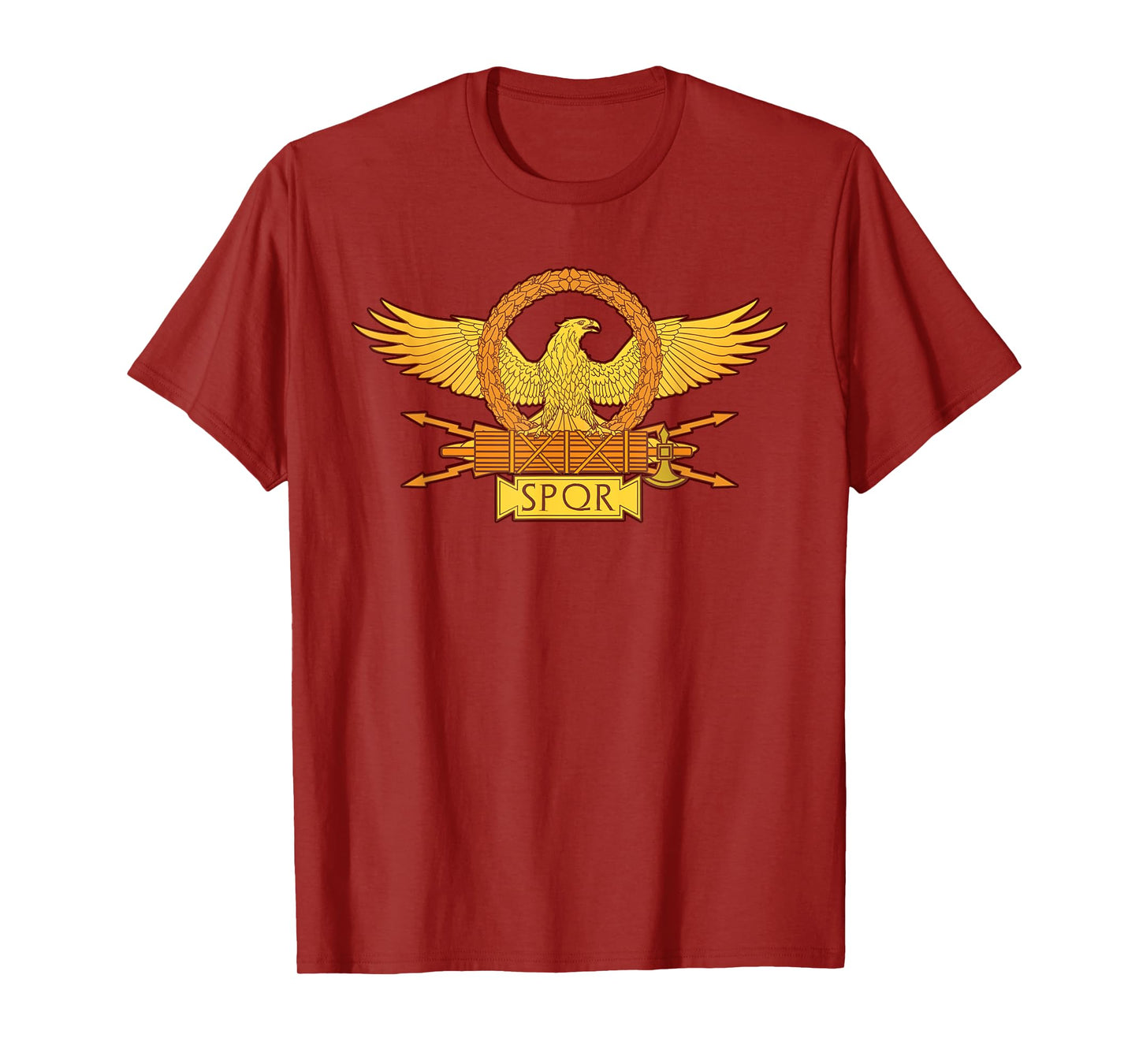 SPQR Roman Eagle Standard - SPQR T-Shirt T-Shirt