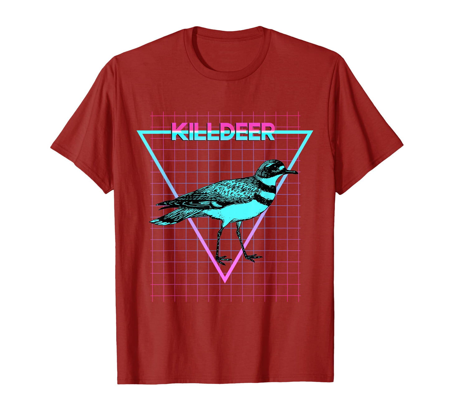 Killdeer Bird Aesthetic Retro Style Killdeer T-Shirt