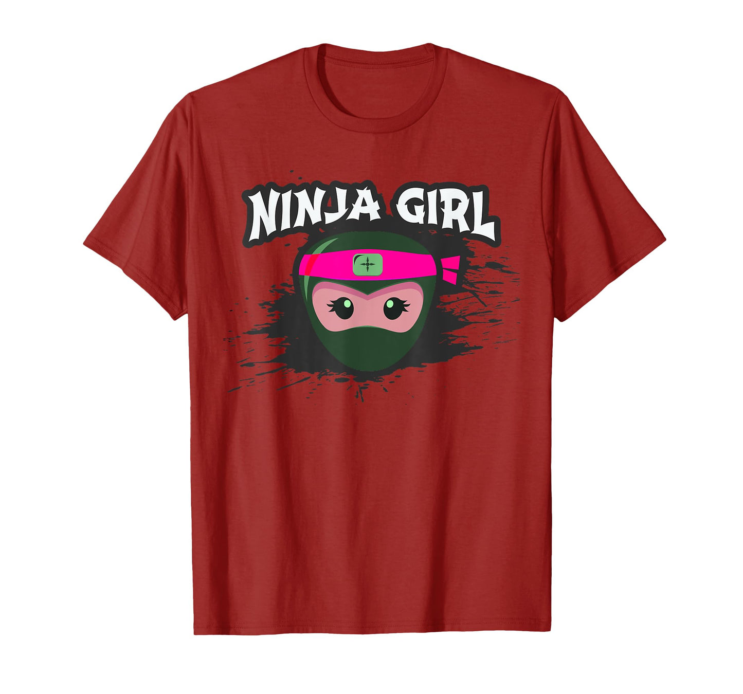 I'm NINJA GIRL I Want To Be Spy Wear A Mask Forget Princess T-Shirt