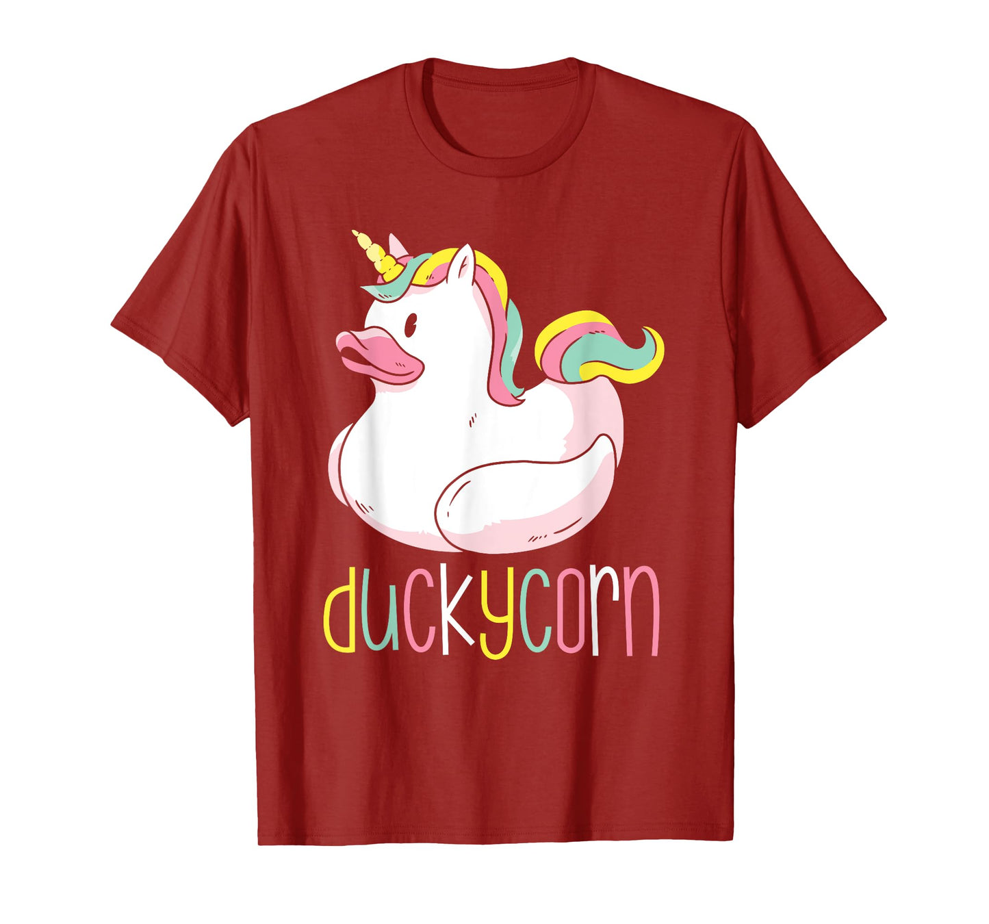 Duck Unicorn - Duckycorn Women Girls Unicorn Rubber Duck T-Shirt