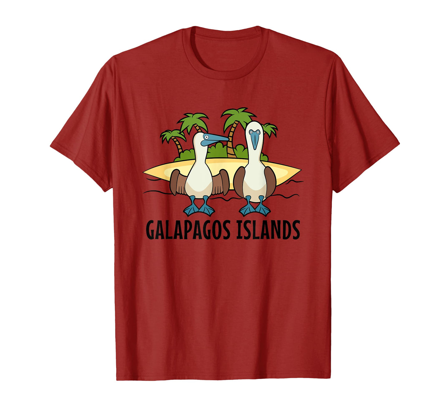 Seabirds Blue-footed Booby Bird Galapagos Islands T-Shirt