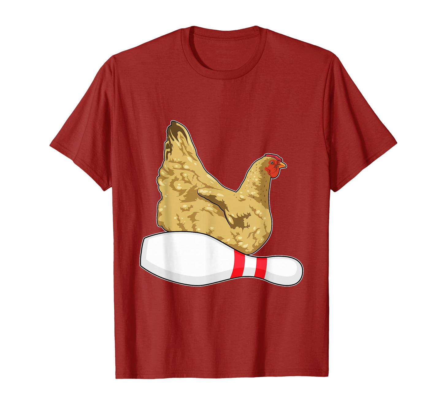 Chicken Bowling Bowling pin Sports T-Shirt