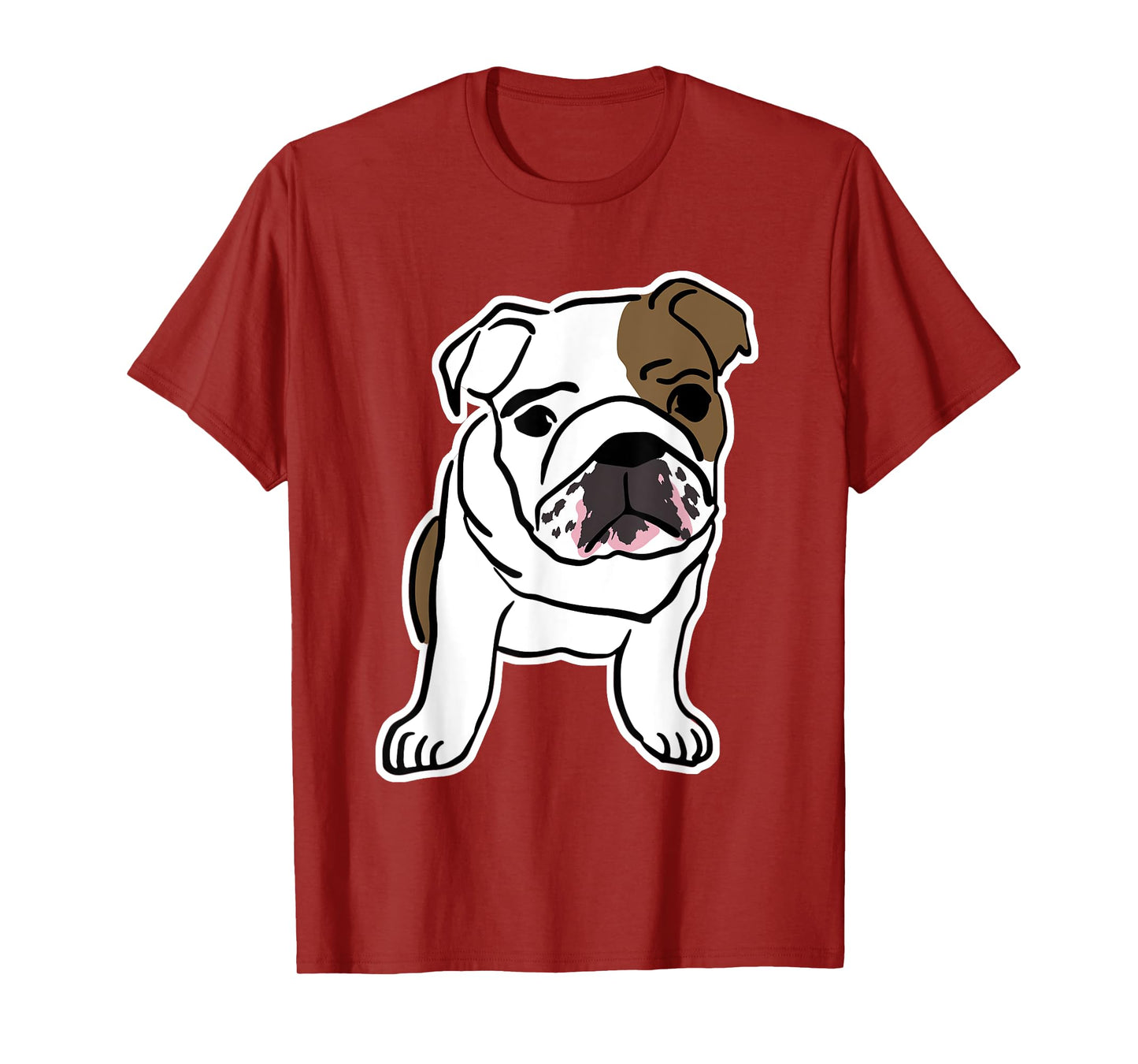 Bulldog Dog Logo T-Shirt
