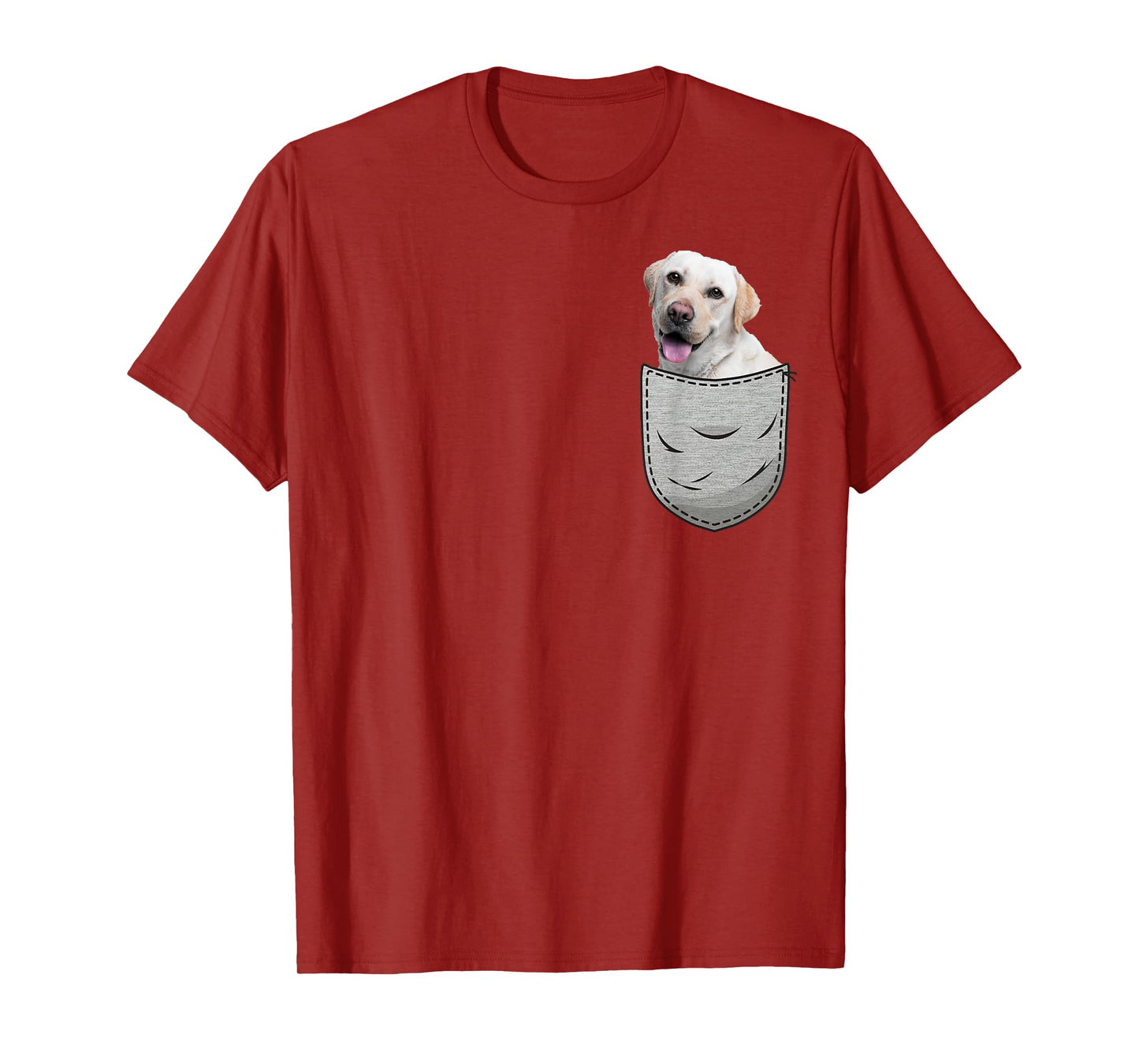 Labbi Labrador Retriever Chest Bag Pocket Dog Owners Men Women Kids T-Shirt