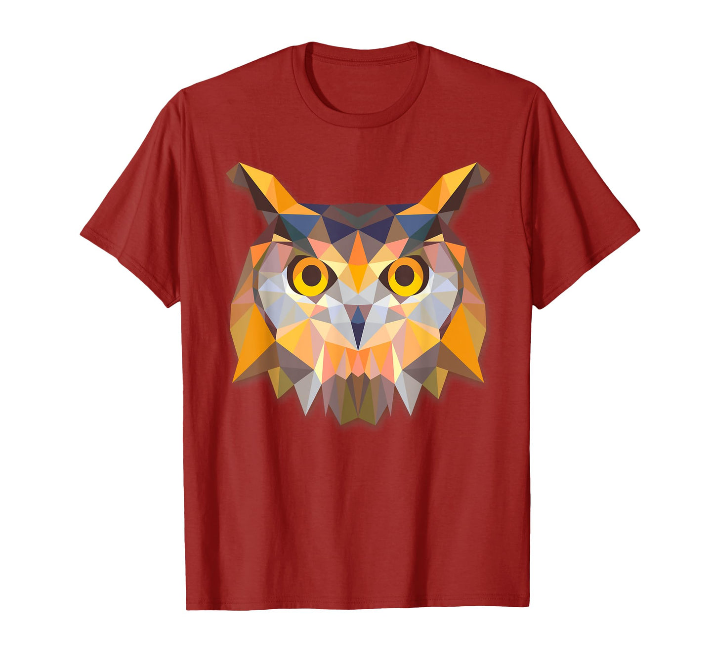 OWL HEAD Beautiful Snowy Owl Great Horned Owl Bird T-Shirt T-Shirt
