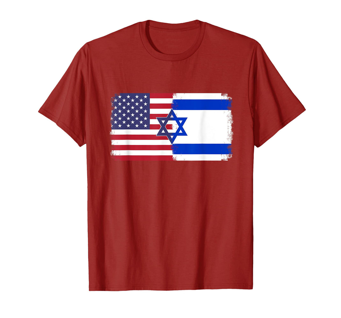Israel USA flag Women Girls Kids Men T-Shirt