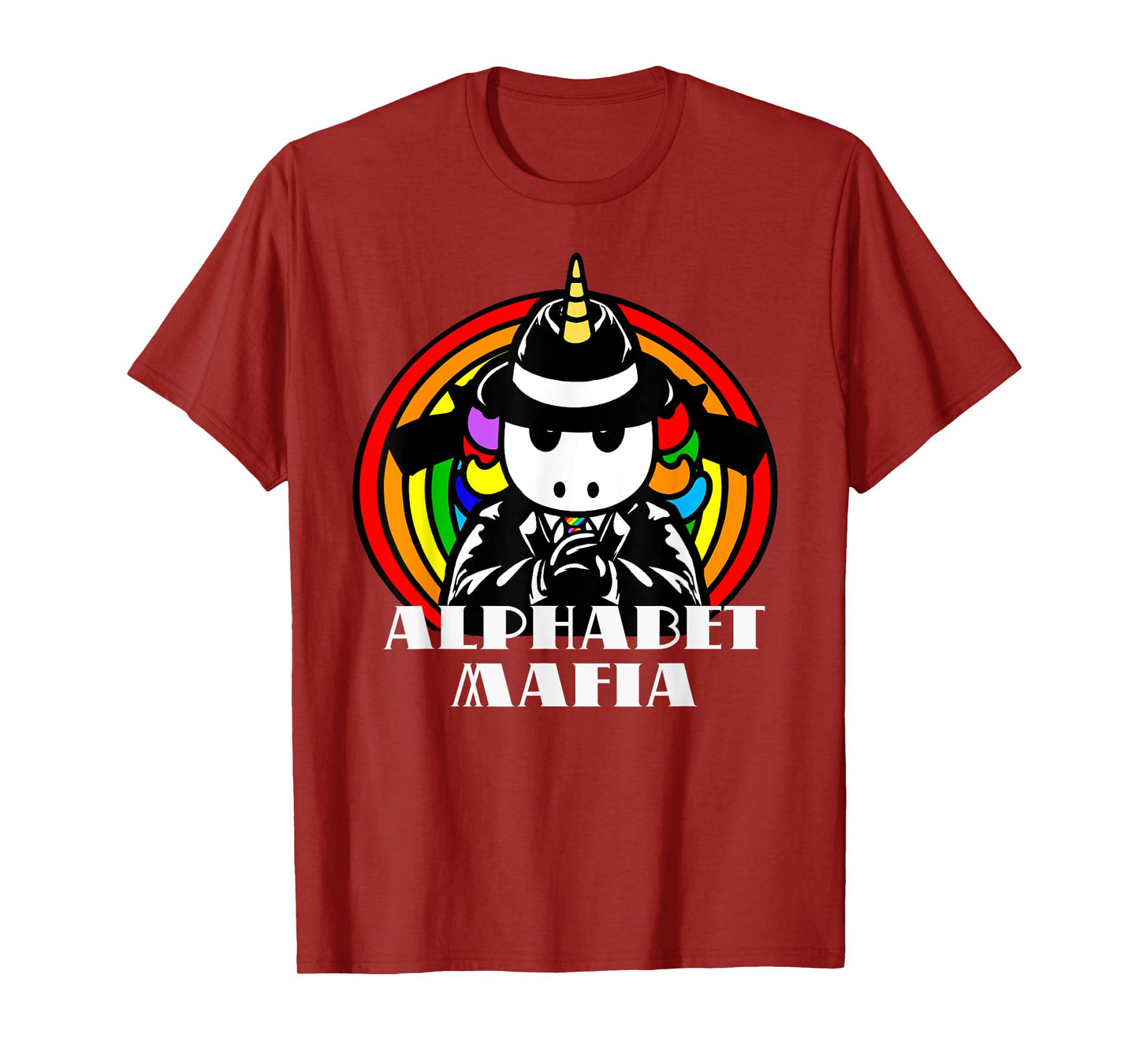 Alphabet Mafia LGBTQ Unicorn T-Shirt