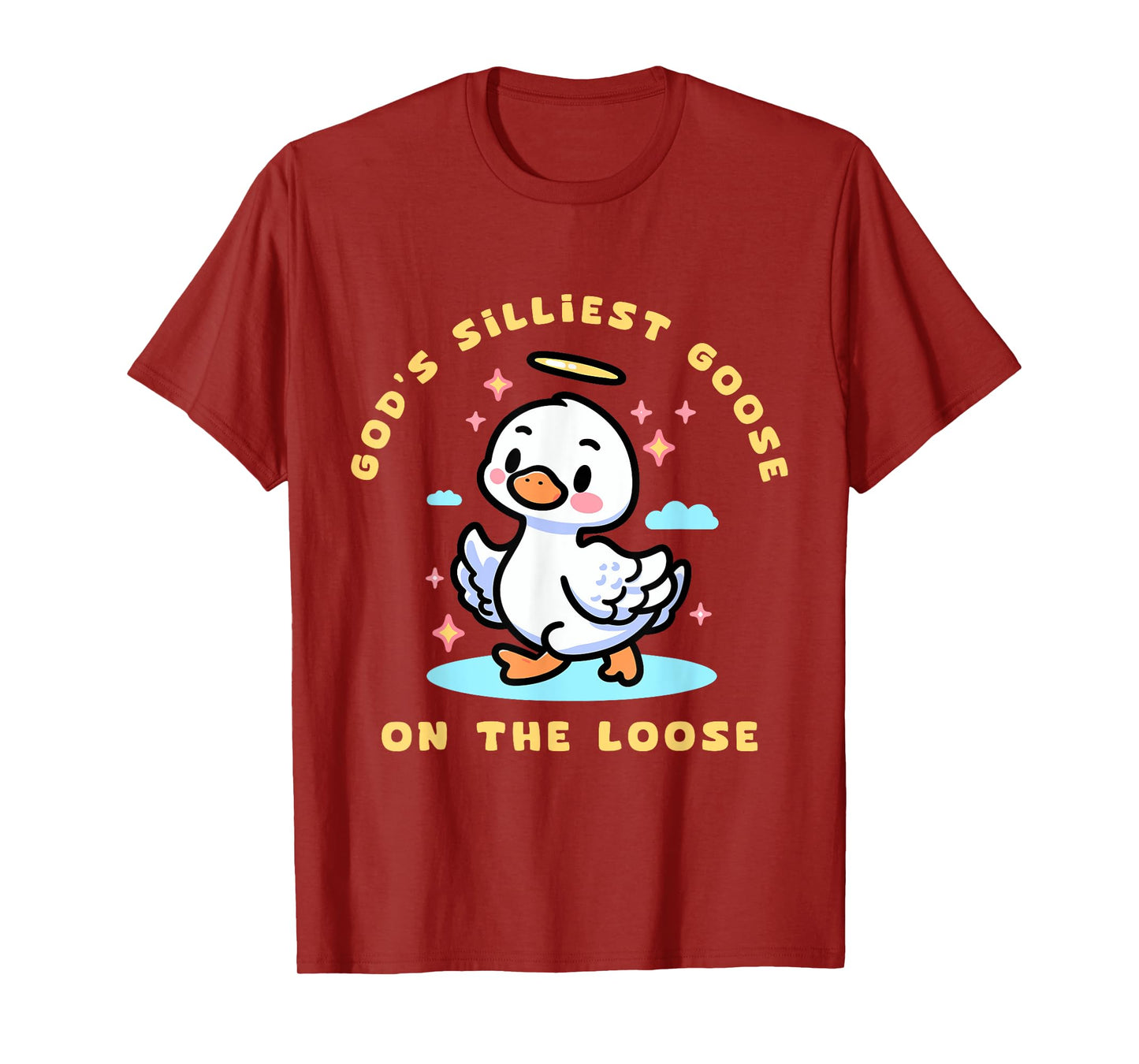Gods Silliest Goose Costume for Kids Funny Gifts Silly Goose T-Shirt