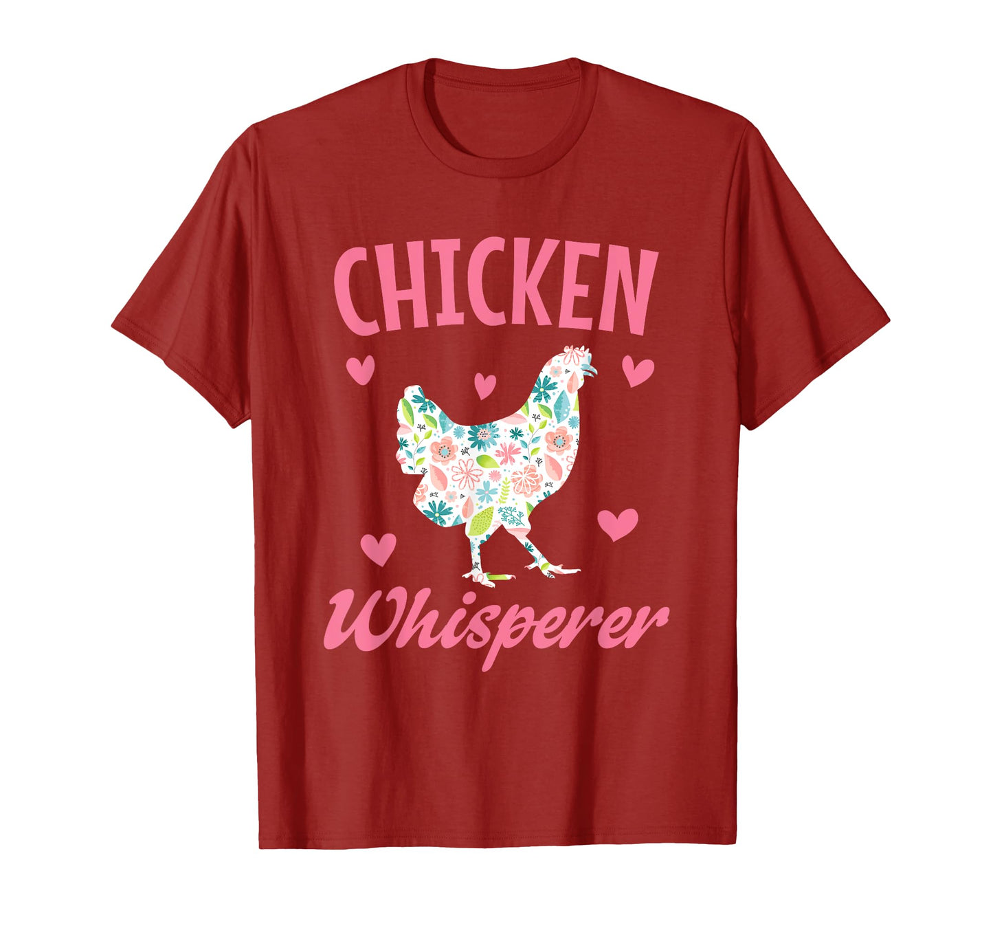 Chicken Whisperer Kids Women Girl Funny Chicken Farming T-Shirt