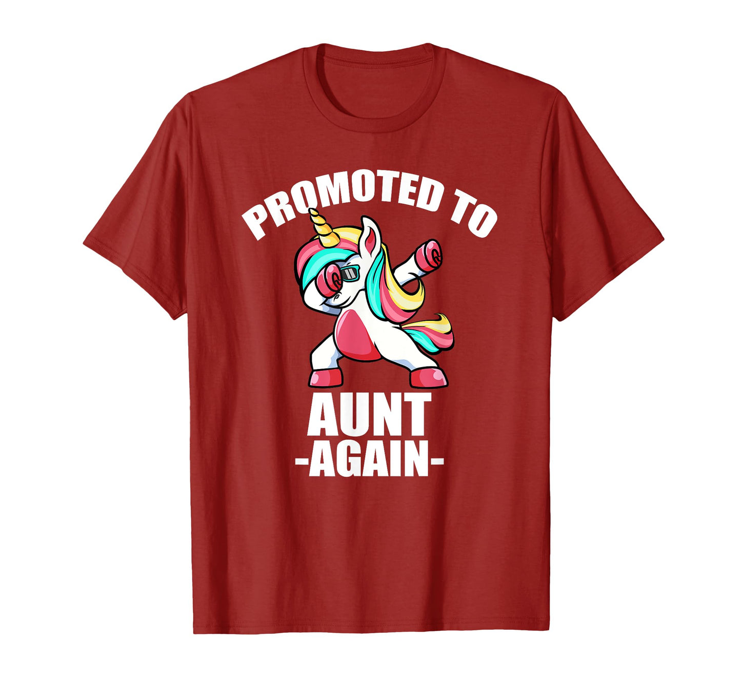 Promoted To Aunt Again EST 2022 Shirt, Unicorn Aunt Again T-Shirt