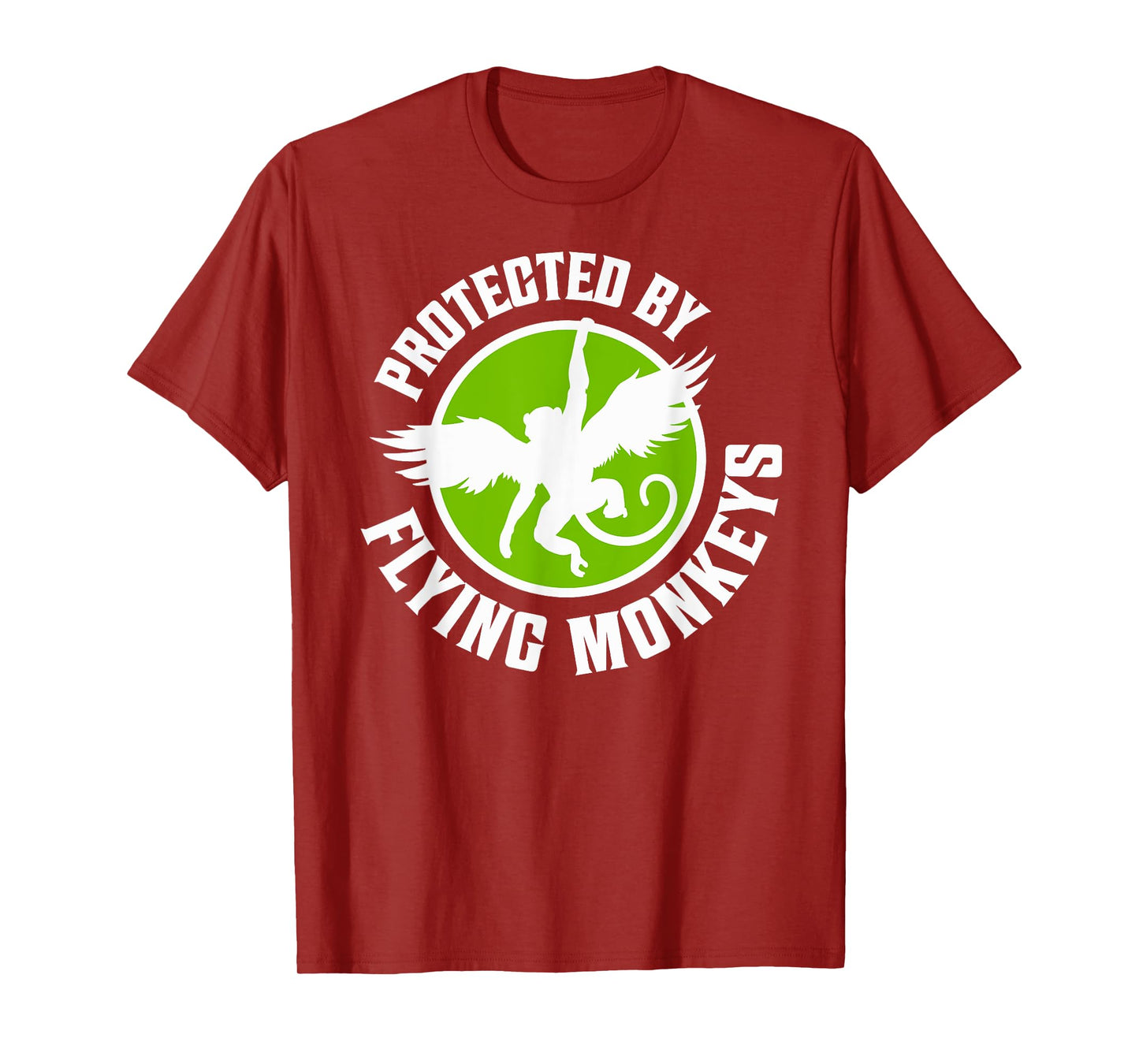 Protected by Flying Monkeys Funny Halloween T-Shirt