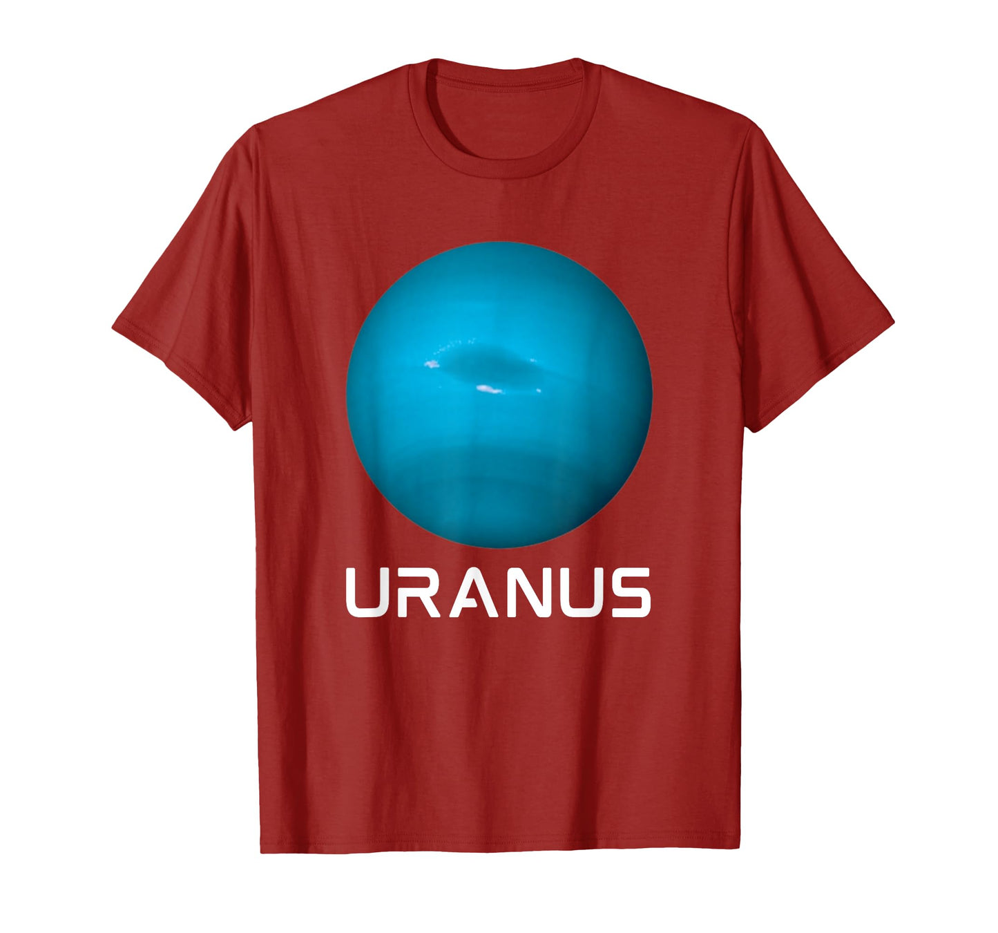 Solar System 7th Planet Uranus Outer Space T-Shirt