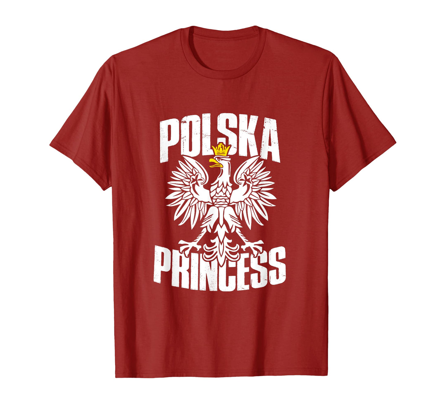 Polska Princess Retro Vintage Eagle Polish Pride Poland T-Shirt