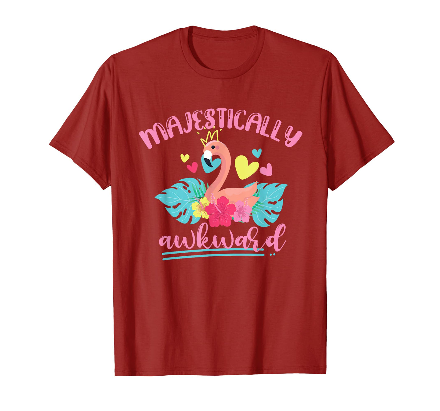 Majestically Awkward Flamingo T-Shirt