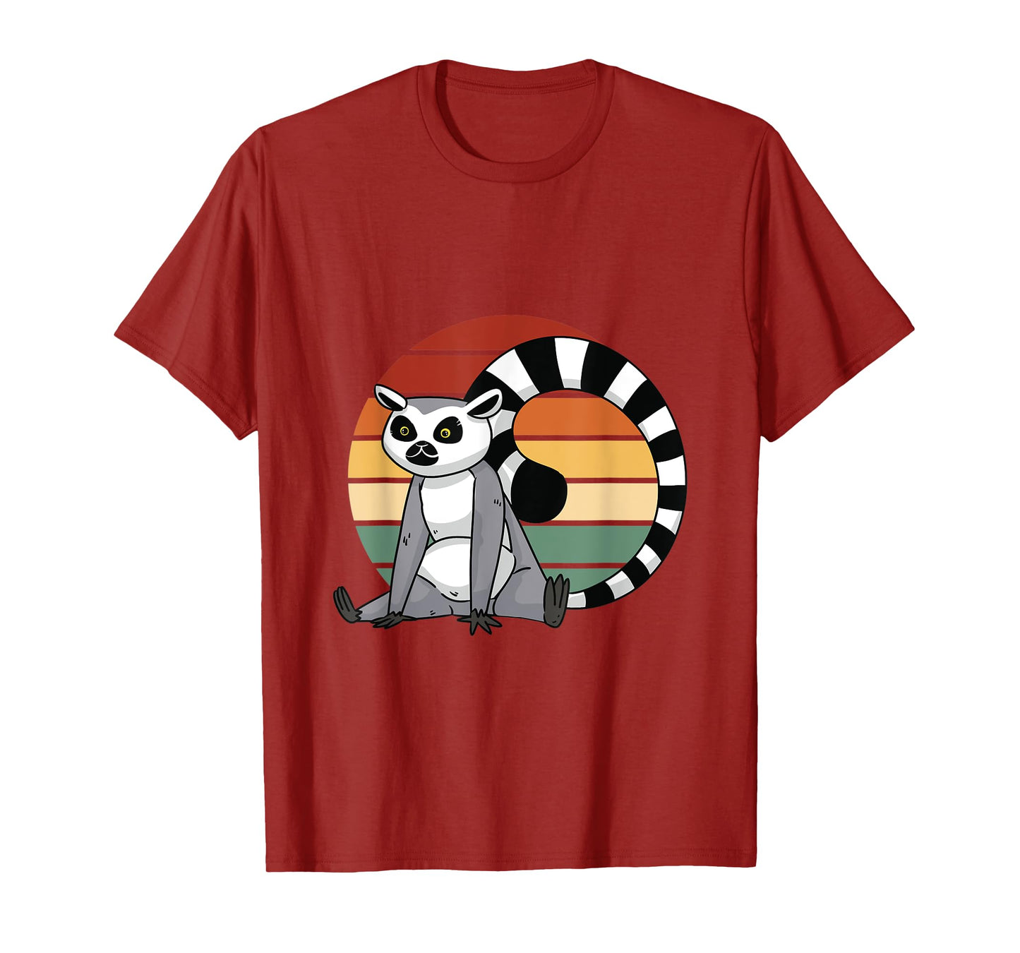 Lemur Sunset Lemur Lover Animal Madagascar Lemur T-Shirt