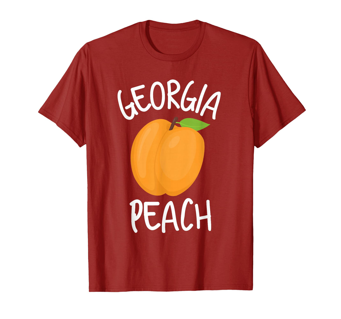 Georgia Peach Funny Georgia State Pride Peachy T-Shirt