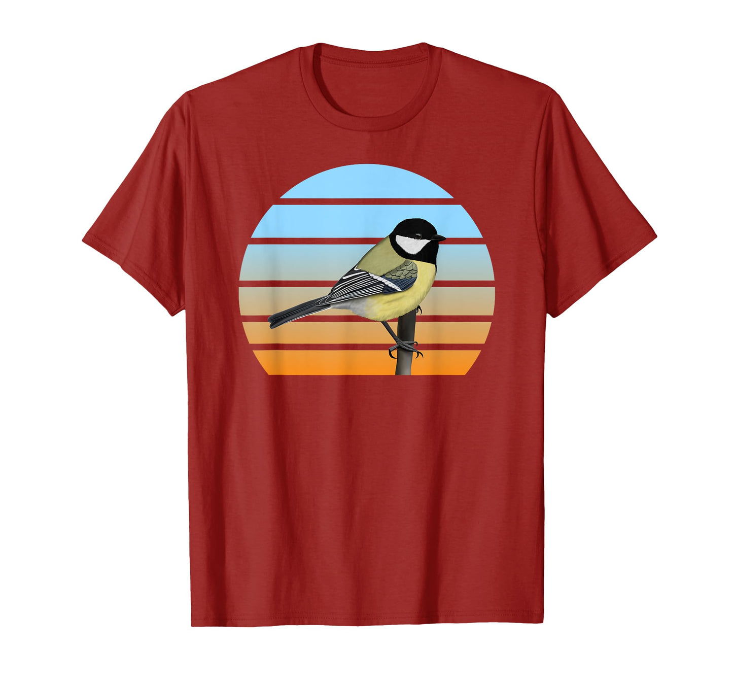 Chickadee Bird Birdlover Birdwatcher Animal Biologist Birder T-Shirt