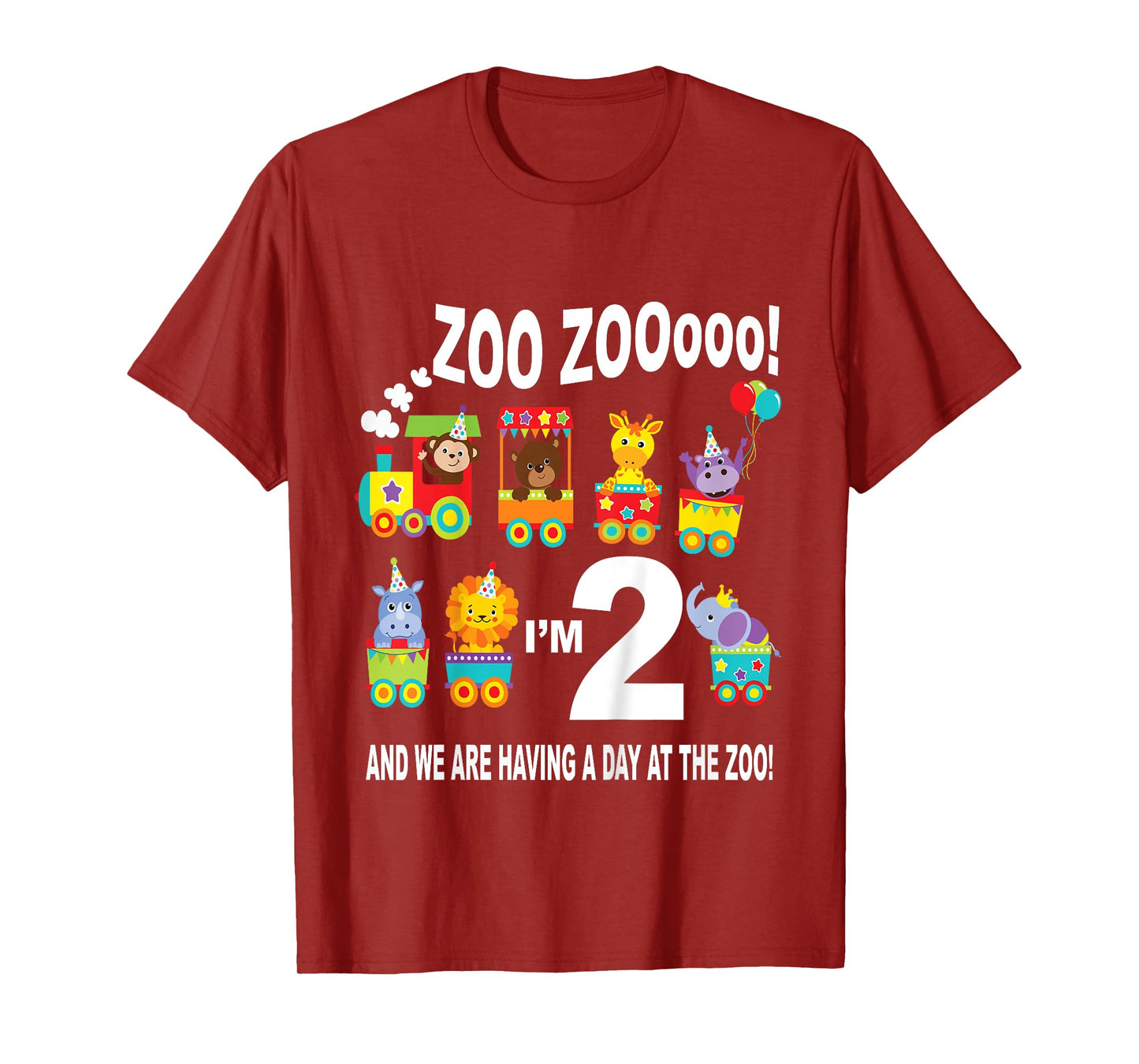Zoo Zooooo! I'm 2 and we are having a day at the zoo! T-Shirt