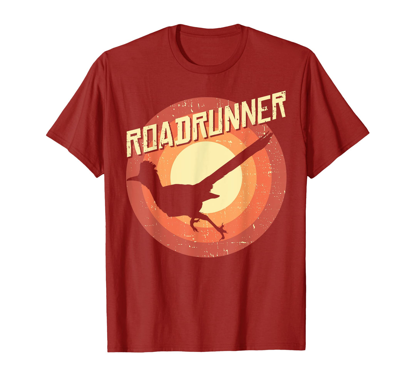 Roadrunner Lover Vintage Distressed Retro T-Shirt