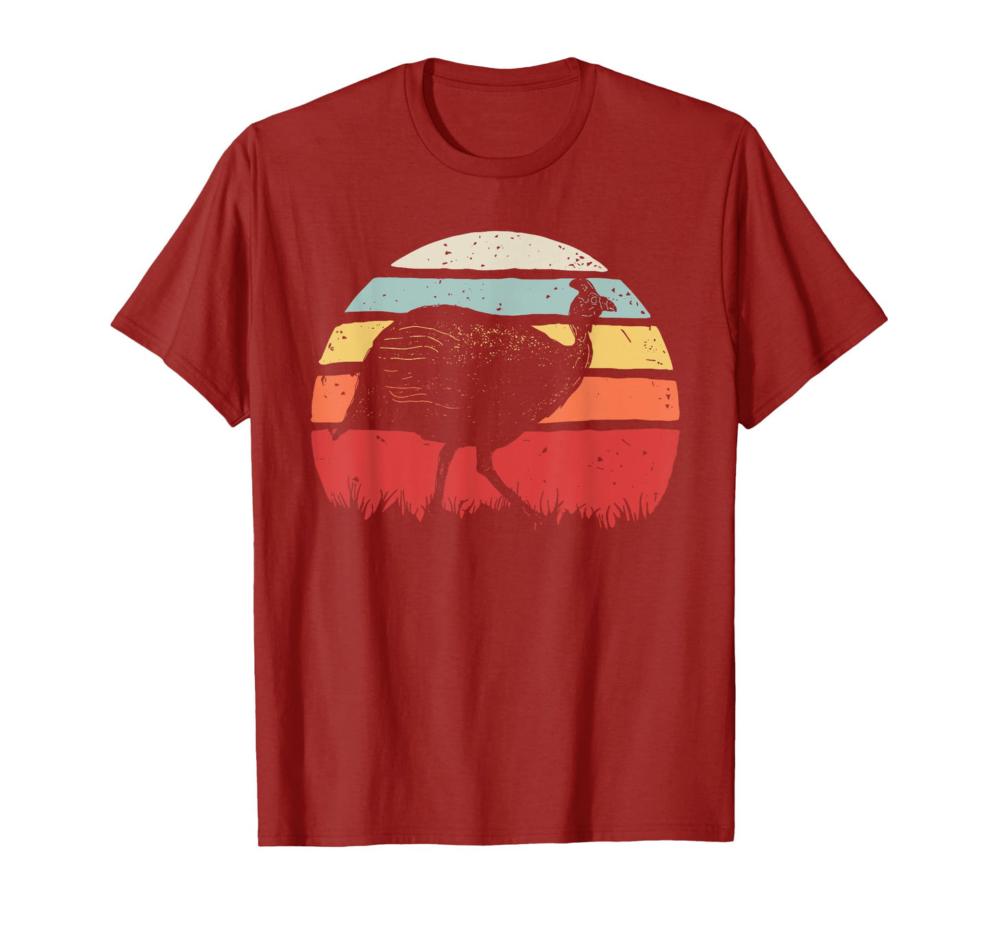 Vintage Retro Guinea Fowl T-Shirt