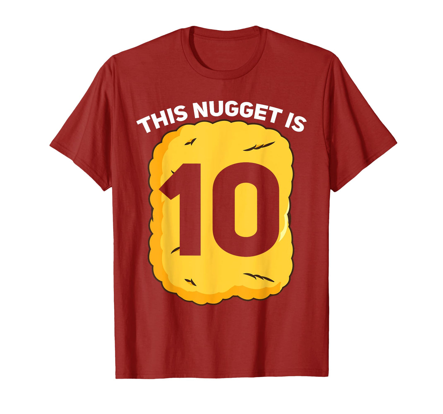 10 Year Old Chicken Nugget Birthday Party T-Shirt
