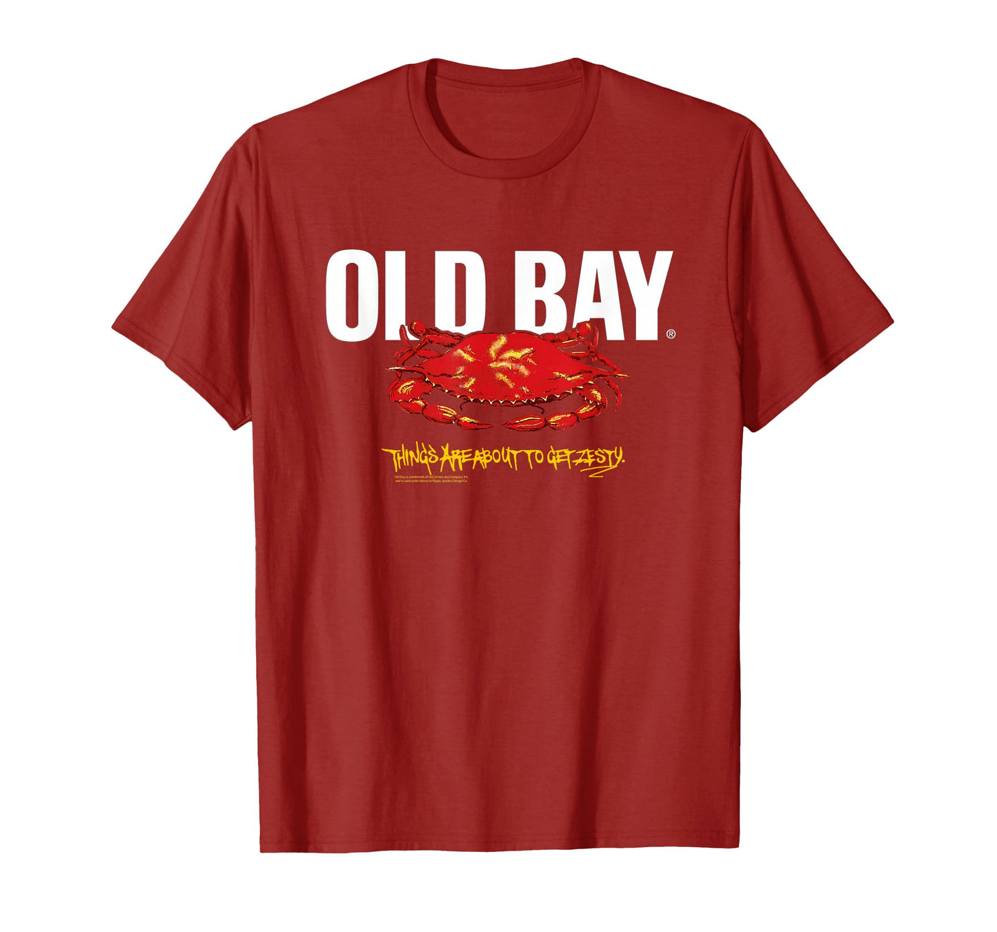 Old Bay Zesty Modern Crab Seafood Seasoning Foodie T-Shirt
