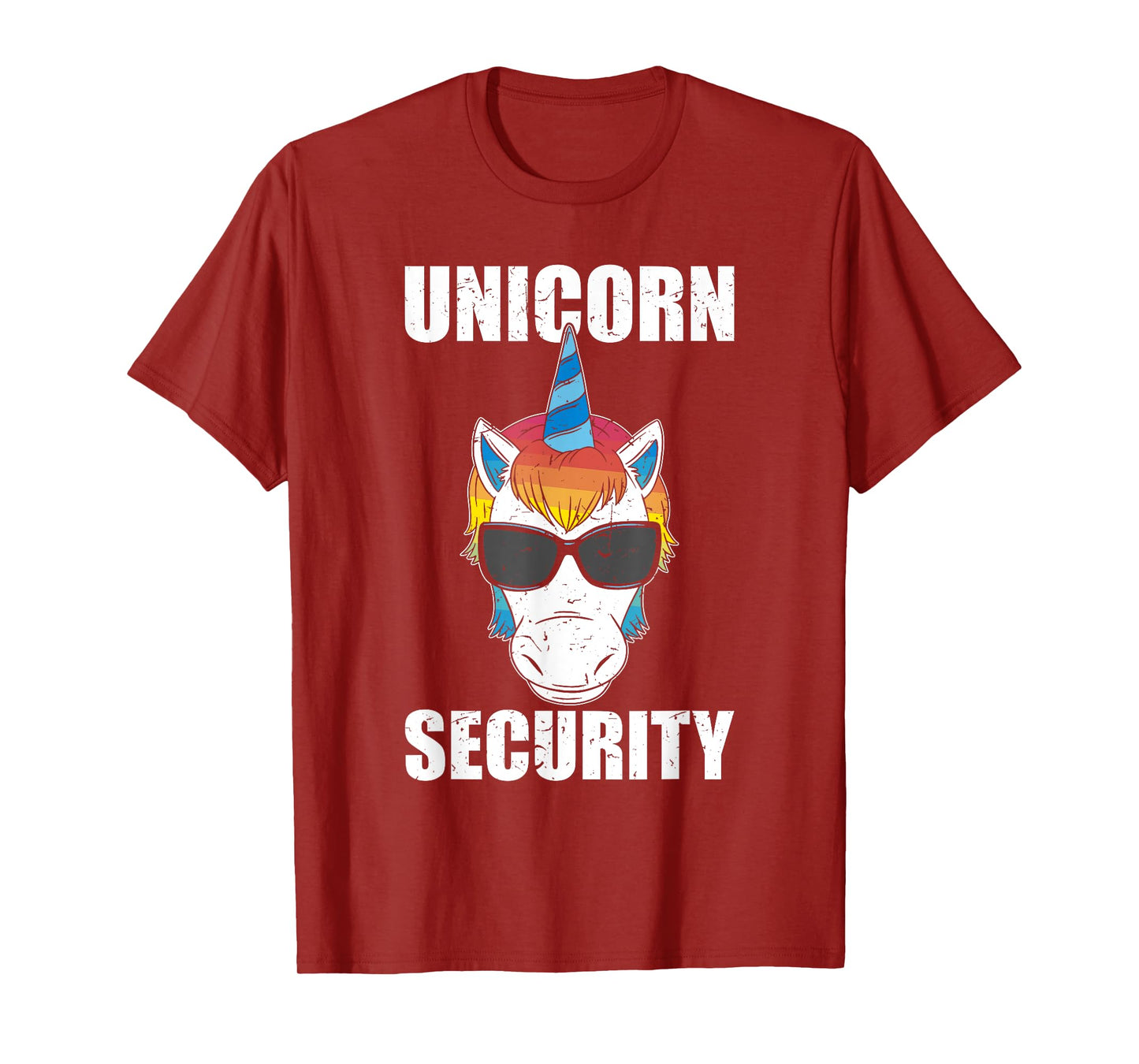 Fathers Day Unicorn Securiry Dadacorn Funny T-Shirt