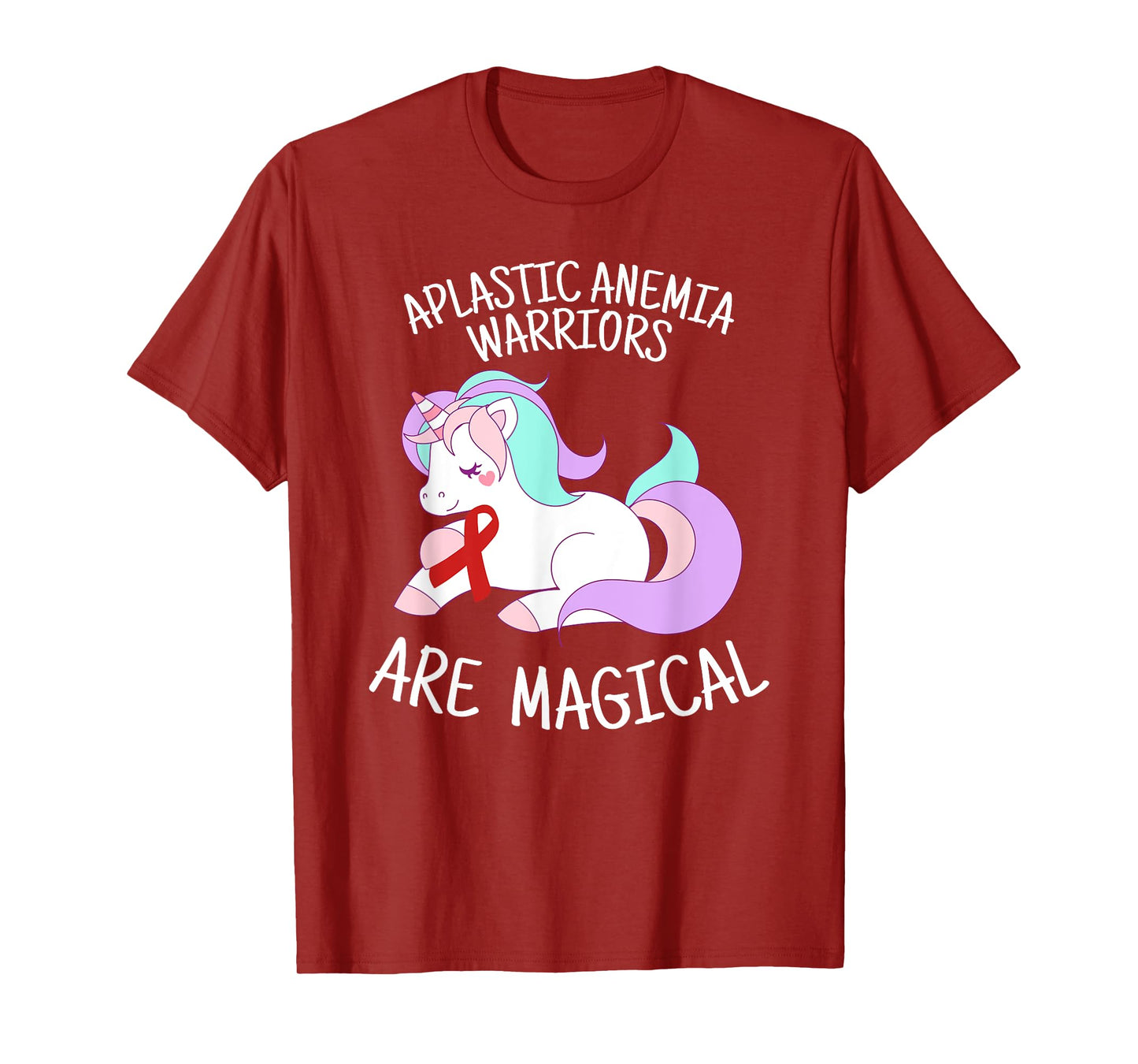 Unicorn Aplastic Anemia Warrior, Aplastic Anemia Awareness T-Shirt