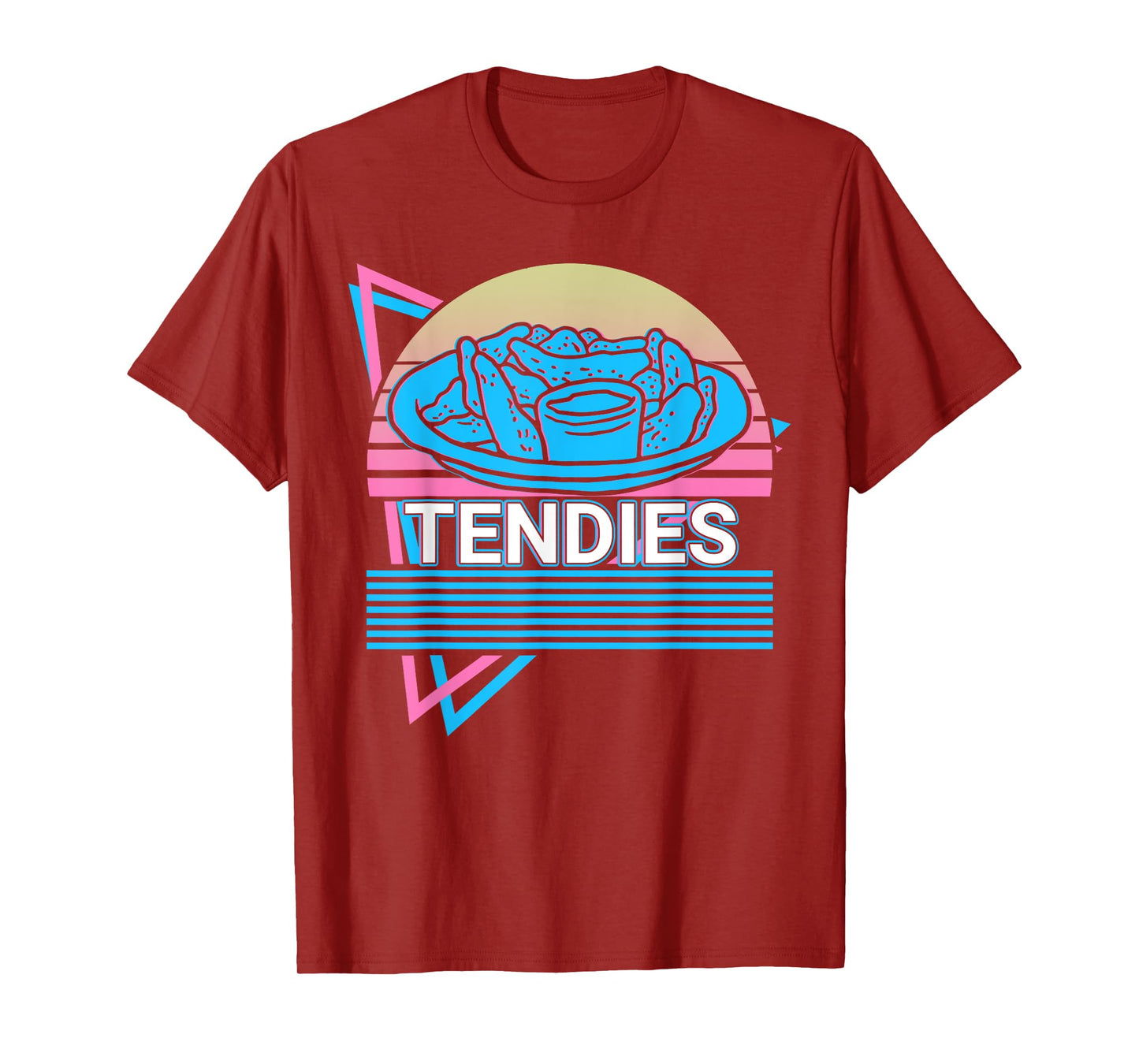 Tendies Chicken Tendies Retro T-Shirt